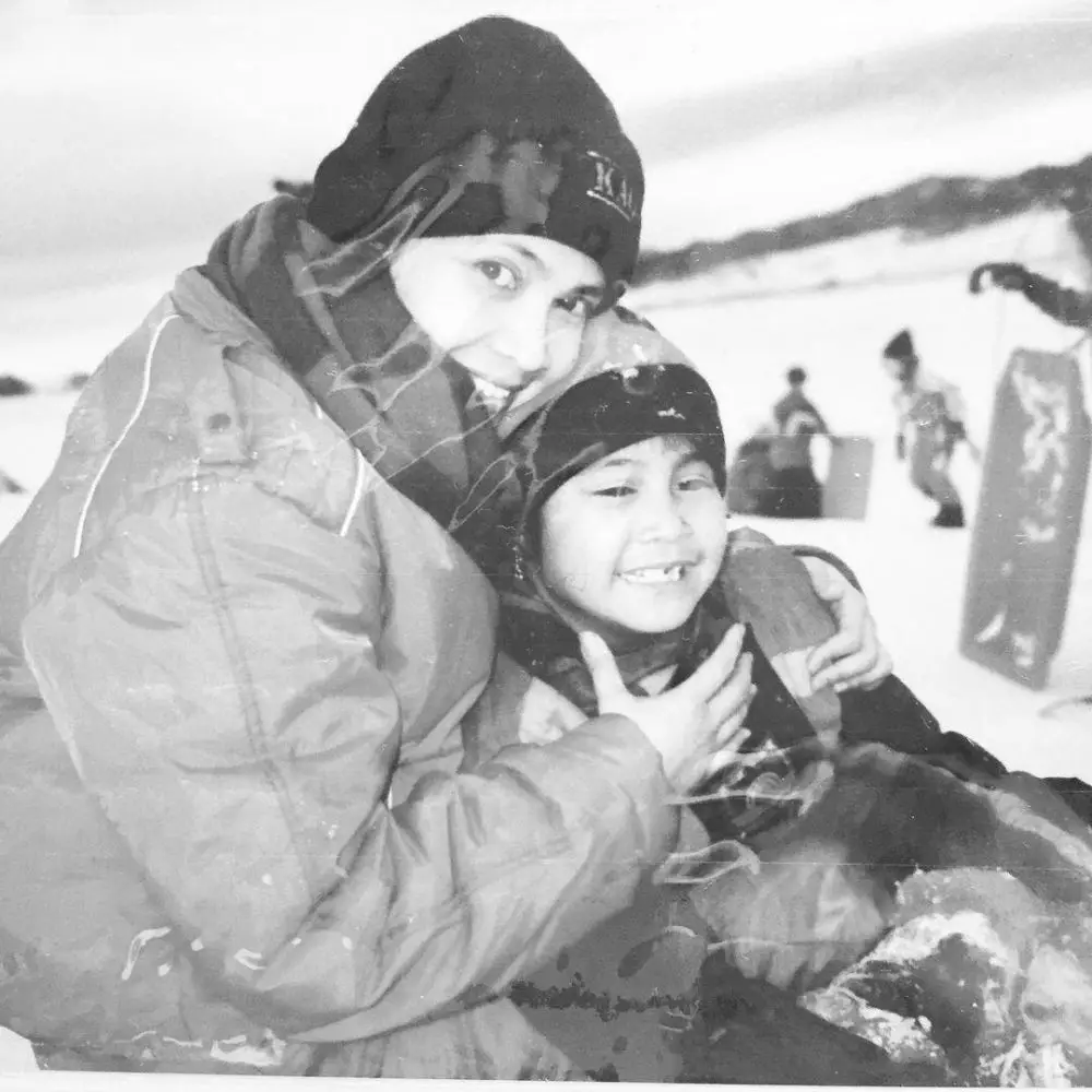 Potret masa kecil Caca Tengker © 2021 brilio.net