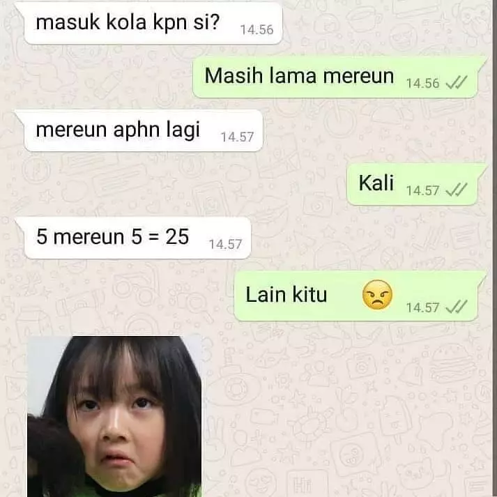 Chat lucu pakai bahasa daerah © berbagai sumber