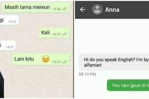 10 Chat lucu pakai bahasa daerah, ngaconya bikin gagal paham