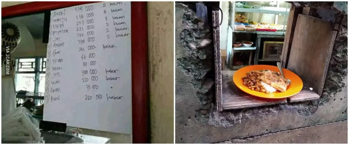 10 Potret lucu di warteg ini bikin pembeli auto kenyang