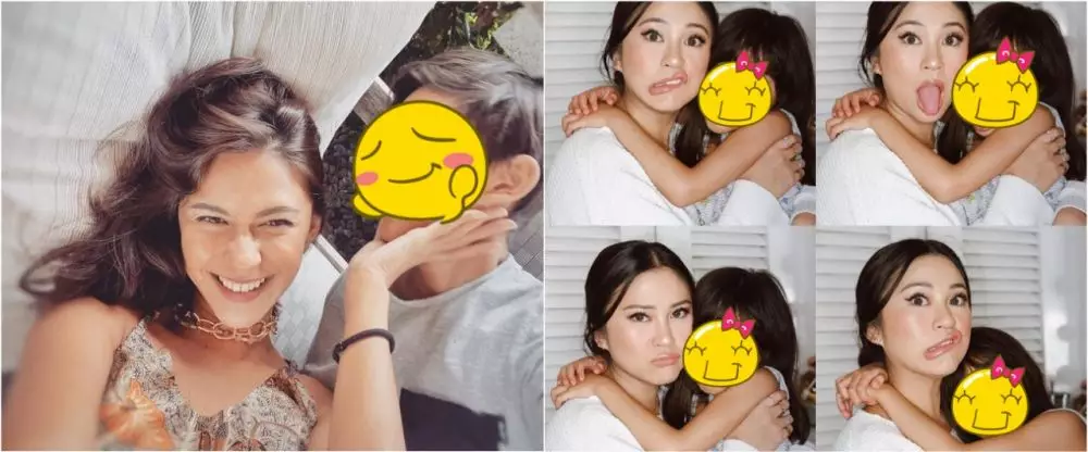 Beda gaya Nana Mirdad dan Tyna Kanna Mirdad saat momong anak © 2021 brilio.net