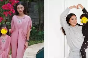 10 Beda gaya Nana Mirdad & Tyna Kanna Mirdad momong anak, stylish abis