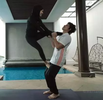 Momen Atta Halilintar dan Aurel © YouTube/Atta Halilintar