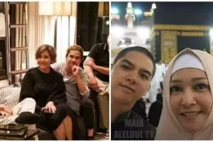 10 Potret Al dan Dul jalani ibadah umrah pertama kali, penuh haru