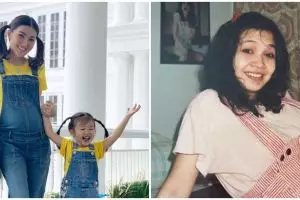 Gaya 5 seleb kenakan celana kodok saat hamil, Felicya Angelista modis