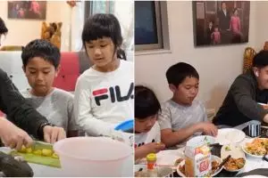 Tinggal di Jepang, ini 8 momen Jerome Polin buat takjil khas Indonesia