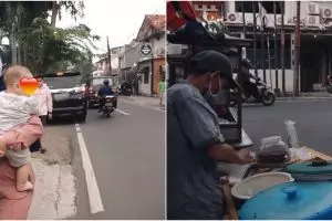 10 Momen Irish Bella ngabuburit, borong jajanan kaki lima