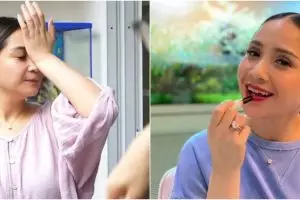 9 Momen Nagita masak besar saat hamil, buat makan bareng karyawan