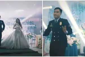 Viral aksi pengantin joget K-Pop, gaya mempelai prianya jadi sorotan