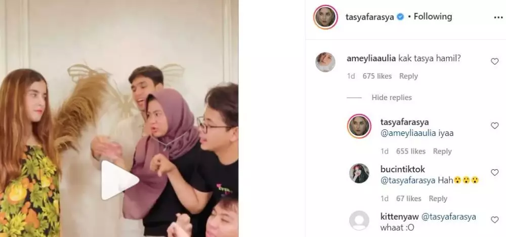 tasya farasya keguguran hamil kedua © Instagram