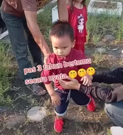 bertemu ayah setelah 3 tahun Berbagai sumber