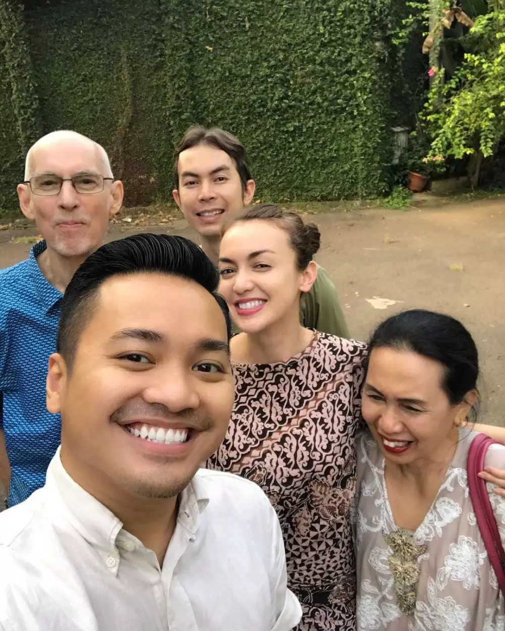 Rianti dan ayah bulenya © Instagram