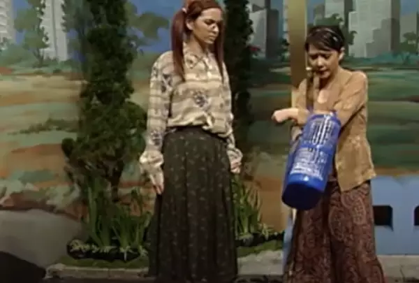 Nia Ramadhani mengisi acara komedi © 2021 brilio.net