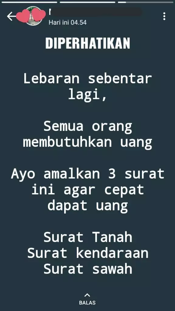 Status WA jelang Lebaran © Twitter