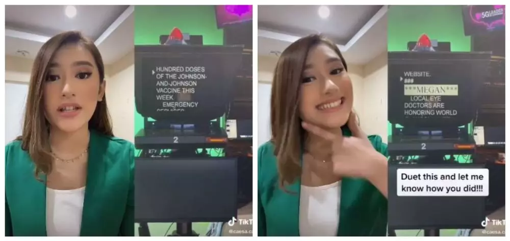 Momen 5 seleb coba #prompterchallenge © berbagai sumber Momen 5 seleb coba #prompterchallenge © berbagai sumber