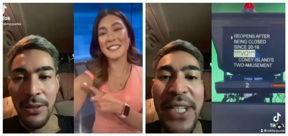 Momen 5 seleb coba #prompterchallenge © berbagai sumber Momen 5 seleb coba #prompterchallenge © berbagai sumber