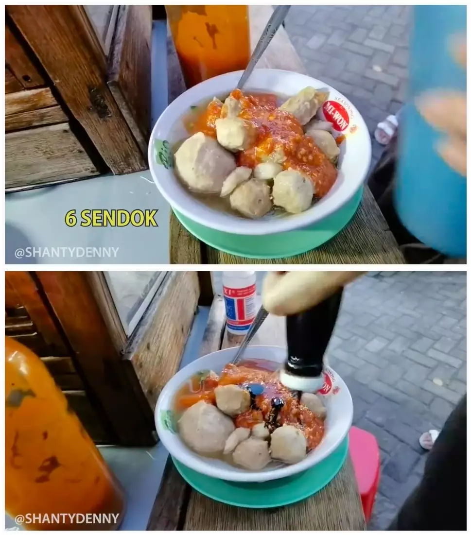 istri Denny Cagur buka puasa di pinggir jalan © YouTube