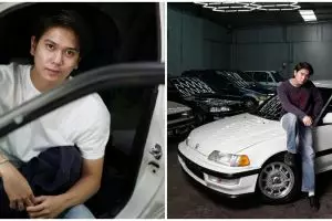 9 Potret mobil Iqbaal Ramadhan dengan lukisan abstrak, artistik abis