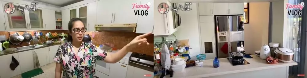 Potret rumah orang tua Ussy Sulistyawati © YouTube/Ussy Andhika Official