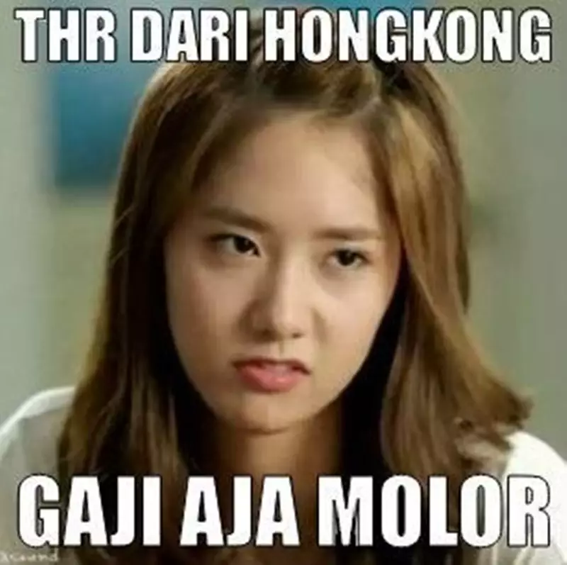 meme gak dapat THR © 2021 berbagai sumber
