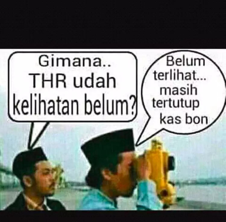 meme gak dapat THR © 2021 berbagai sumber