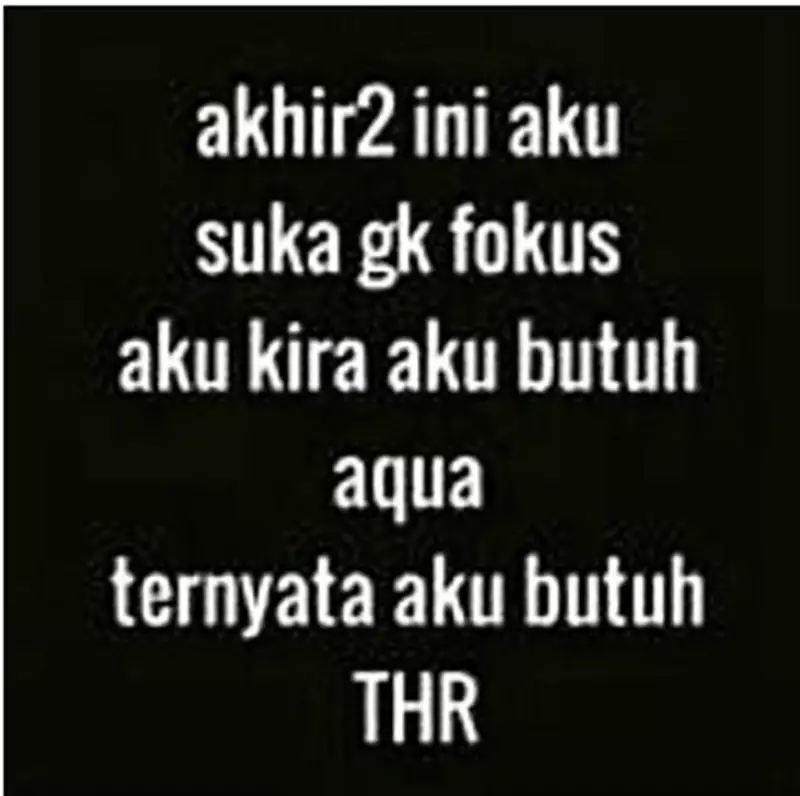 meme gak dapat THR © 2021 berbagai sumber