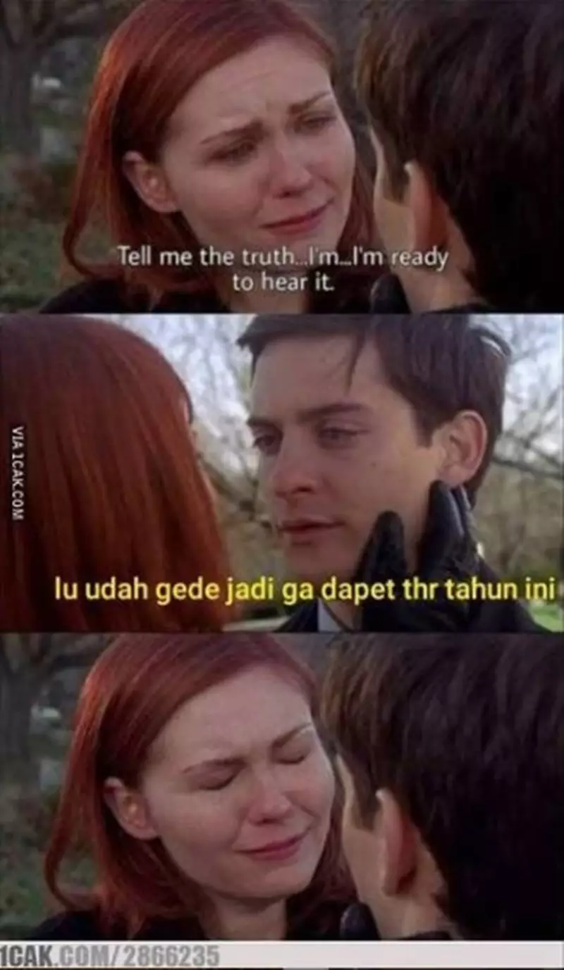 meme gak dapat THR © 2021 berbagai sumber