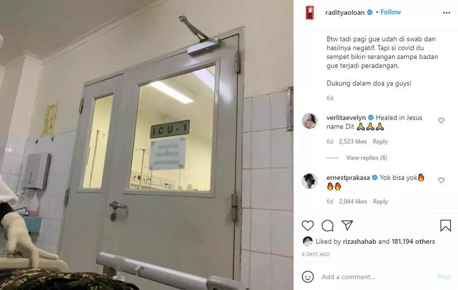 fakta meninggalnya raditya oloan Berbagai sumber