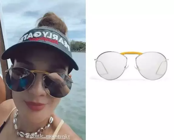 Taksiran harga 7 kacamata Luna Maya © Instagram/@fashion.lunamaya