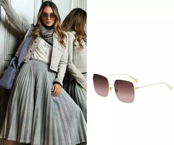 Taksiran harga 7 kacamata Luna Maya © Instagram/@fashion.lunamaya