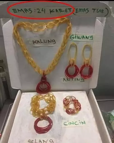 benda menyerupai perhiasan © 2021 berbagai sumber