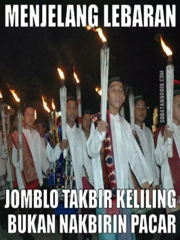 Meme lucu malam takbiran © berbagai sumber Meme lucu malam takbiran © berbagai sumber
