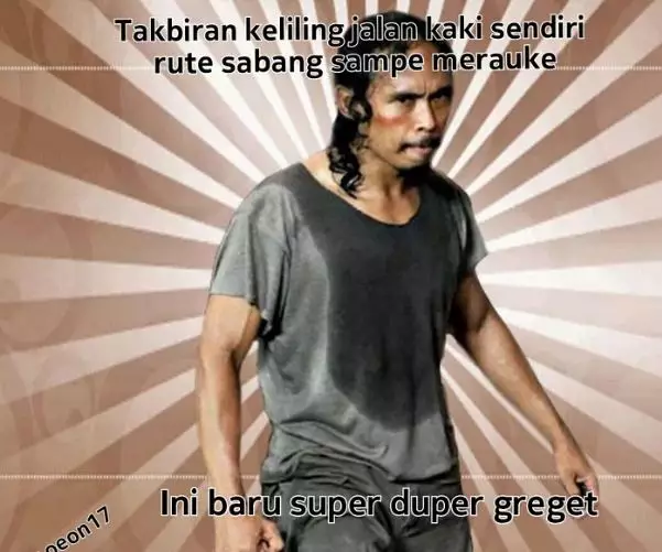 Meme lucu malam takbiran © berbagai sumber Meme lucu malam takbiran © berbagai sumber