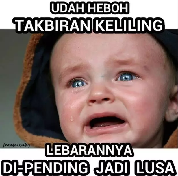 Meme lucu malam takbiran © berbagai sumber Meme lucu malam takbiran © berbagai sumber