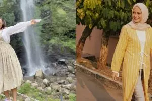 10 Potret Intan Gurnita, ibu Nadin Amizah yang gayanya bak ABG