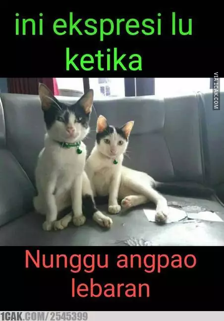 Meme lucu angpao Lebaran © berbagai sumber Meme lucu angpao Lebaran © berbagai sumber