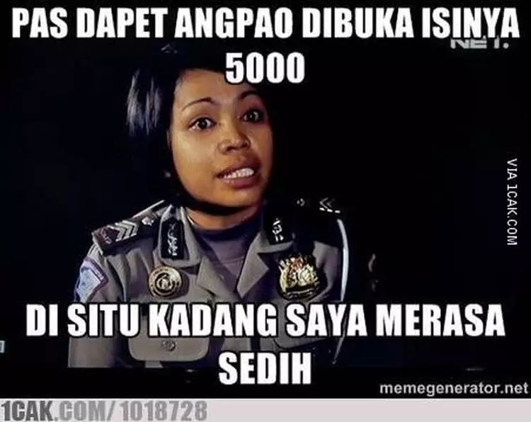 Meme lucu angpao Lebaran © berbagai sumber Meme lucu angpao Lebaran © berbagai sumber