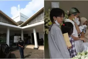 10 Potret suasana rumah duka Raditya Oloan, penuh ucapan belasungkawa