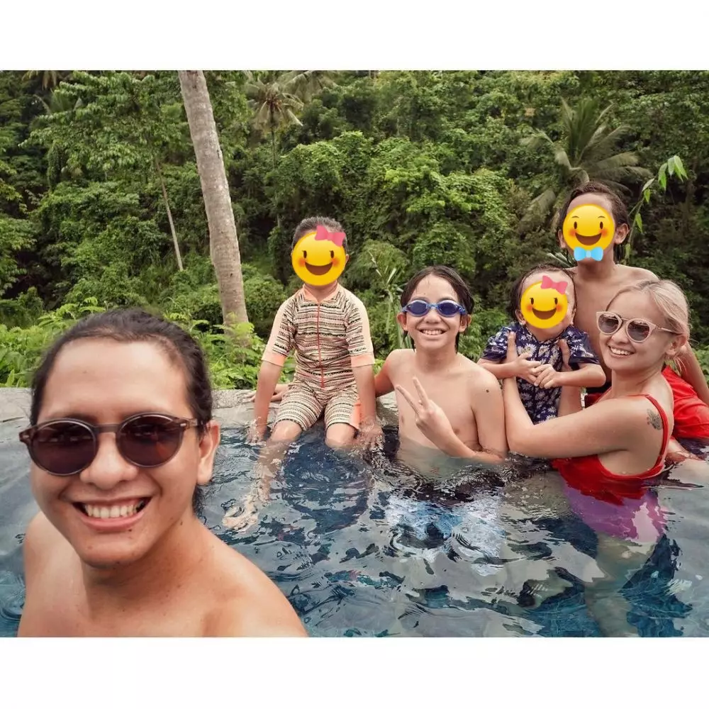 Momen kebersamaan Raditya Oloan dan anak Instagram/@radityaoloan