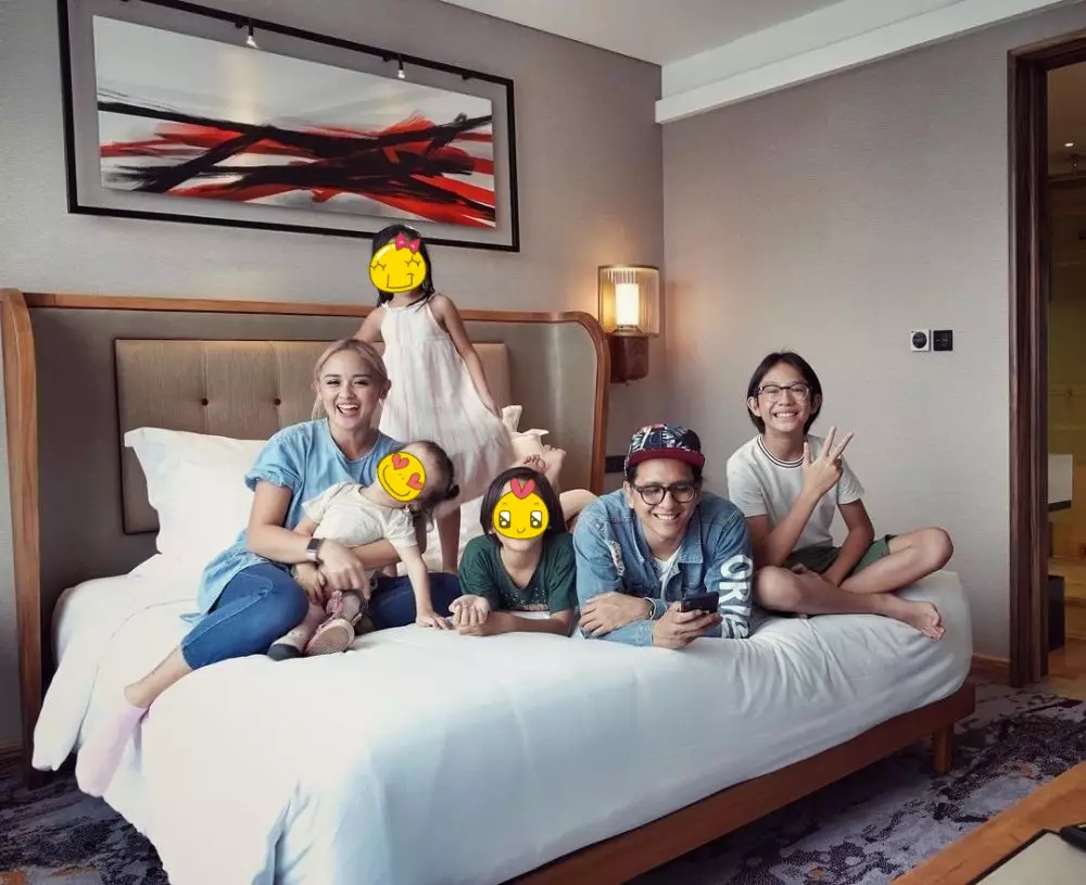 Momen kebersamaan Raditya Oloan dan anak Instagram/@radityaoloan