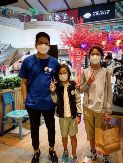 Momen kebersamaan Raditya Oloan dan anak Instagram/@radityaoloan