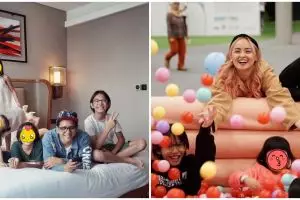 10 Momen kebersamaan Raditya Oloan dan anak, penuh kenangan