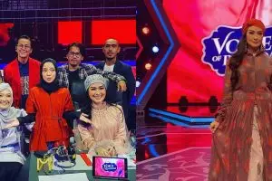 Potret lawas 5 juri Voice of Ramadan, Iis Dahlia manglingi