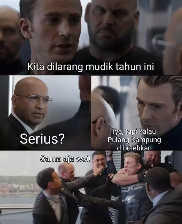Meme lucu nggak bisa mudik © berbagai sumber Meme lucu nggak bisa mudik © berbagai sumber