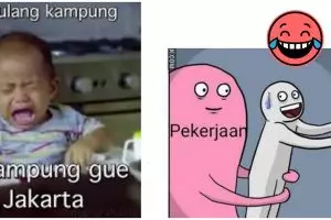 12 Meme lucu nggak bisa mudik ini bikin senyum ngenes