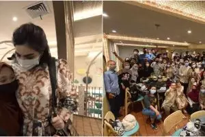 10 Momen Ashanty lepas rindu dengan anak angkat, sambil bagi-bagi THR