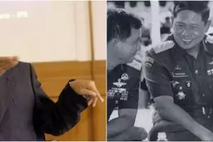 Potret lawas SBY ketika masih jadi Presiden, dibonceng RX King