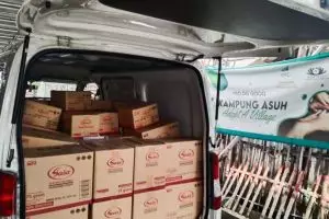 Berbagi berkah Bulan Suci, SASA donasikan ratusan karton bumbu masak