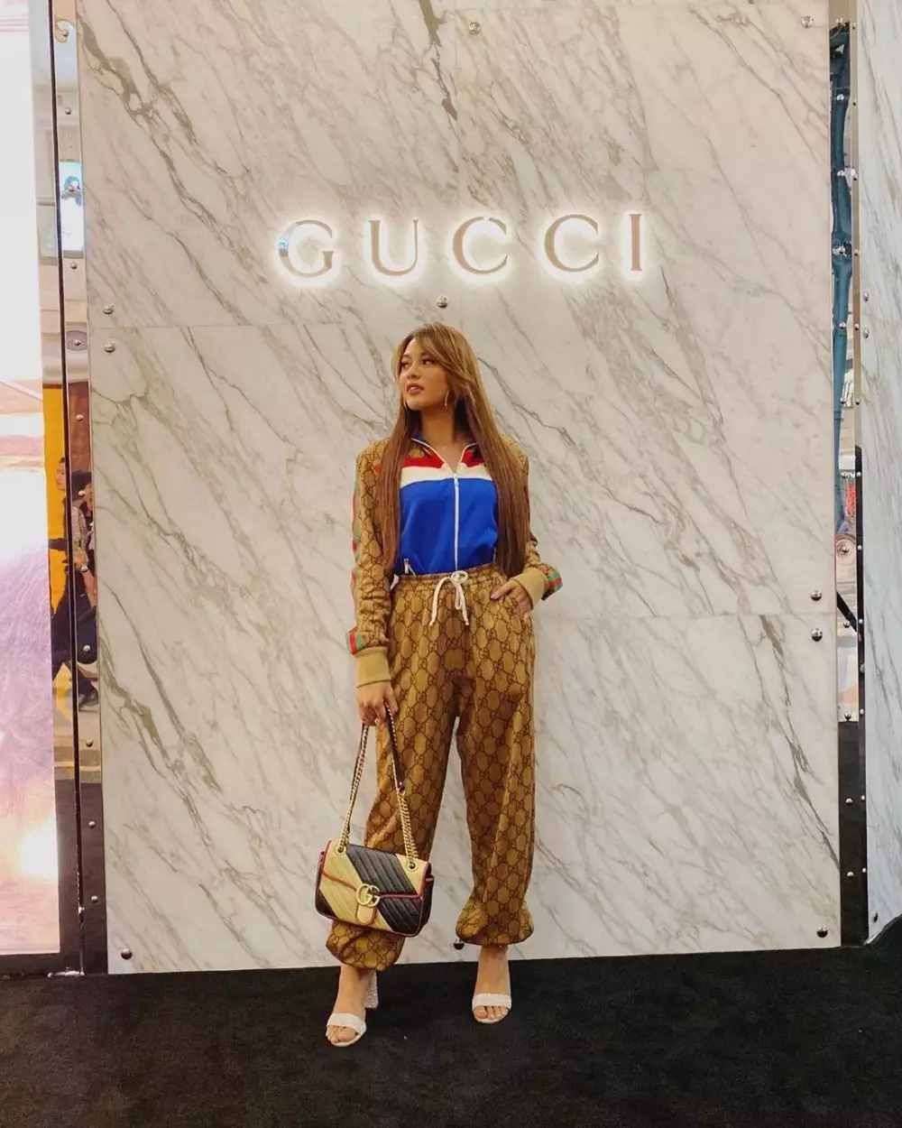 gaya seleb di acara Gucci © 2021 brilio.net