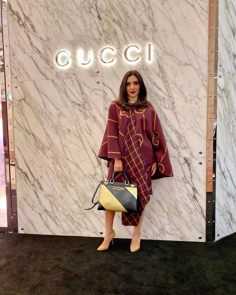 gaya seleb di acara Gucci © 2021 brilio.net